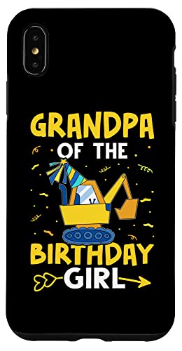 Grandpa Of The Birthday Girl Bagger Hülle für iPhone XS Max von Favorite Grandpa Designs For Boys