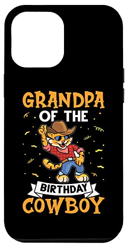 Opa Of The Birthday Cowboy für Kinder Hülle für iPhone 12 Pro Max von Favorite Grandpa Designs For Boys