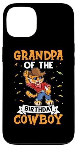 Opa Of The Birthday Cowboy für Kinder Hülle für iPhone 13 von Favorite Grandpa Designs For Boys