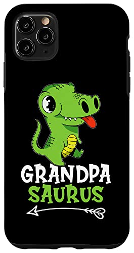 Opa Saurus Green T-Rex für Mädchen und Jungen Hülle für iPhone 11 Pro Max von Favorite Grandpa Designs For Boys