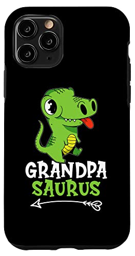 Opa Saurus Green T-Rex für Mädchen und Jungen Hülle für iPhone 11 Pro von Favorite Grandpa Designs For Boys