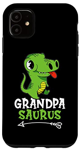 Opa Saurus Green T-Rex für Mädchen und Jungen Hülle für iPhone 11 von Favorite Grandpa Designs For Boys