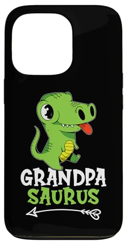 Opa Saurus Green T-Rex für Mädchen und Jungen Hülle für iPhone 13 Pro von Favorite Grandpa Designs For Boys