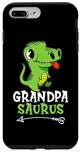 Opa Saurus Green T-Rex für Mädchen und Jungen Hülle für iPhone 7 Plus/8 Plus von Favorite Grandpa Designs For Boys