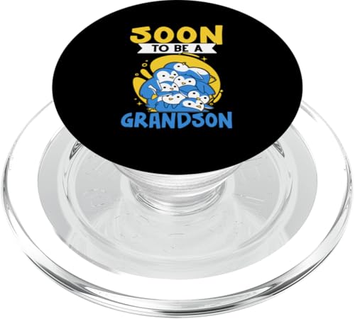 Bald ein Enkel für Mädchen und Jungen PopSockets PopGrip für MagSafe von Favorite Grandson Designs For Boys