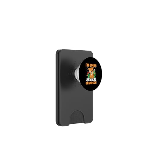 Ich werde ein Enkel für Mädchen und Jungen sein PopSockets PopWallet für MagSafe von Favorite Grandson Designs For Boys