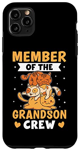 Mitglied der Enkelsohn Crew Design Katze Hülle für iPhone 11 Pro Max Mitglied der Enkelsohn Crew Design Katze Hülle für iPhone 11 Pro Max von Favorite Grandson Designs For Boys
