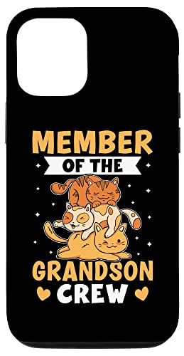 Mitglied der Enkelsohn Crew Design Katze Hülle für iPhone 12/12 Pro von Favorite Grandson Designs For Boys