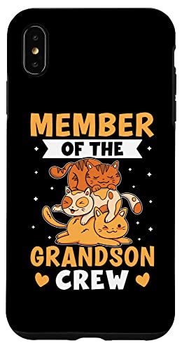 Mitglied der Enkelsohn Crew Design Katze Hülle für iPhone XS Max Mitglied der Enkelsohn Crew Design Katze Hülle für iPhone XS Max von Favorite Grandson Designs For Boys