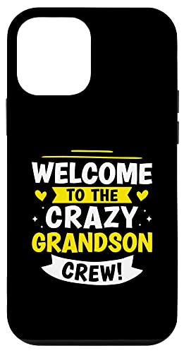 Willkommen bei der Crazy Grandson Crew! Hülle für iPhone 12 mini Willkommen bei der Crazy Grandson Crew! Hülle für iPhone 12 mini von Favorite Grandson Designs For Boys