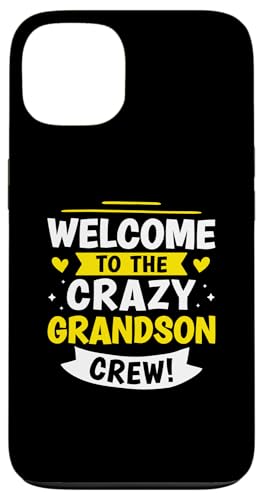 Willkommen bei der Crazy Grandson Crew! Hülle für iPhone 13 Willkommen bei der Crazy Grandson Crew! Hülle für iPhone 13 von Favorite Grandson Designs For Boys