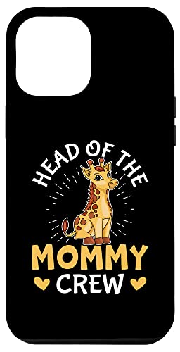Head Of The Mommy Crew Design Giraffe Hülle für iPhone 12 Pro Max Head Of The Mommy Crew Design Giraffe Hülle für iPhone 12 Pro Max von Favorite Mommy Designs For Women
