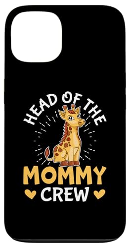 Head Of The Mommy Crew Design Giraffe Hülle für iPhone 13 von Favorite Mommy Designs For Women