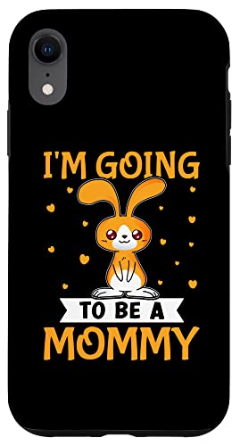 I'm Going To Be A Mommy Design with Bunny Hülle für iPhone XR I'm Going To Be A Mommy Design with Bunny Hülle für iPhone XR von Favorite Mommy Designs For Women
