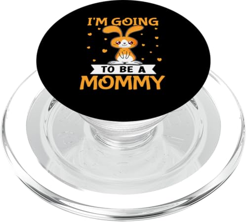 I'm Going To Be A Mommy Design with Bunny PopSockets PopGrip für MagSafe I'm Going To Be A Mommy Design with Bunny PopSockets PopGrip für MagSafe von Favorite Mommy Designs For Women
