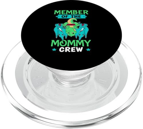 Mitglied der Mommy Crew Dino und Fledermäuse PopSockets PopGrip für MagSafe Mitglied der Mommy Crew Dino und Fledermäuse PopSockets PopGrip für MagSafe von Favorite Mommy Designs For Women
