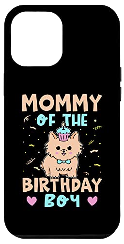 Mommy Of The Birthday Boy Hund mit Cupcake Hülle für iPhone 12 Pro Max von Favorite Mommy Designs For Women