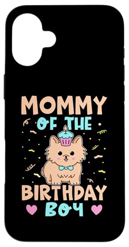 Mommy Of The Birthday Boy Hund mit Cupcake Hülle für iPhone 16 Plus Mommy Of The Birthday Boy Hund mit Cupcake Hülle für iPhone 16 Plus von Favorite Mommy Designs For Women