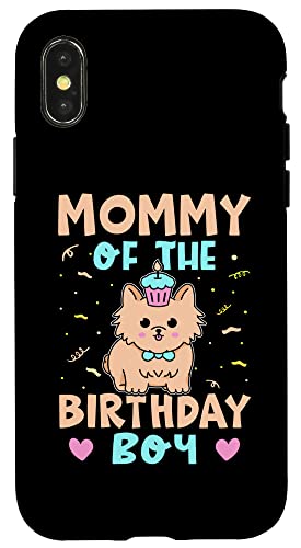 Mommy Of The Birthday Boy Hund mit Cupcake Hülle für iPhone X/XS Mommy Of The Birthday Boy Hund mit Cupcake Hülle für iPhone X/XS von Favorite Mommy Designs For Women