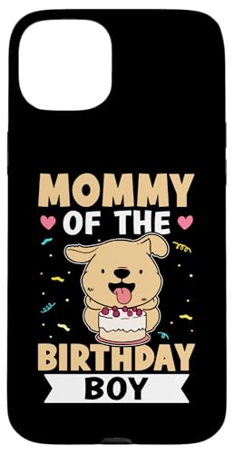 Mommy Of The Birthday Boy Hund mit Kuchen Hülle für iPhone 15 Plus Mommy Of The Birthday Boy Hund mit Kuchen Hülle für iPhone 15 Plus von Favorite Mommy Designs For Women