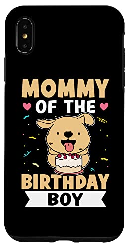 Mommy Of The Birthday Boy Hund mit Kuchen Hülle für iPhone XS Max Mommy Of The Birthday Boy Hund mit Kuchen Hülle für iPhone XS Max von Favorite Mommy Designs For Women