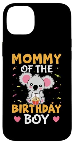 Mommy Of The Birthday Boy Koalabär für Mädchen Hülle für iPhone 14 Plus von Favorite Mommy Designs For Women