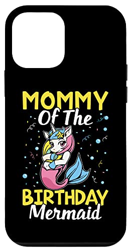 Mommy Of The Birthday Meerjungfrau süßes Einhorn für Mädchen Hülle für iPhone 12 mini von Favorite Mommy Designs For Women