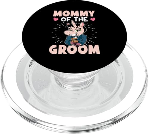Mommy Of The Groom Lustiges Einhorn PopSockets PopGrip für MagSafe Mommy Of The Groom Lustiges Einhorn PopSockets PopGrip für MagSafe von Favorite Mommy Designs For Women