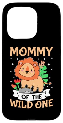 Mommy Of The Wild One Kinder-Design mit Löwe Hülle für iPhone 15 Pro Mommy Of The Wild One Kinder-Design mit Löwe Hülle für iPhone 15 Pro von Favorite Mommy Designs For Women