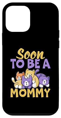Soon To Be A Mommy Design mit Katzen für Mädchen Hülle für iPhone 12 mini von Favorite Mommy Designs For Women
