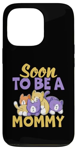 Soon To Be A Mommy Design mit Katzen für Mädchen Hülle für iPhone 13 Pro Soon To Be A Mommy Design mit Katzen für Mädchen Hülle für iPhone 13 Pro von Favorite Mommy Designs For Women