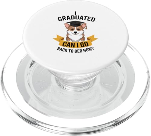 Lustiger Corgi-Absolvent Geh schläfrig müde ins Bett PopSockets PopGrip für MagSafe Lustiger Corgi-Absolvent Geh schläfrig müde ins Bett PopSockets PopGrip für MagSafe von Favorite Sleepy Graduate Pet Animal Cute Art