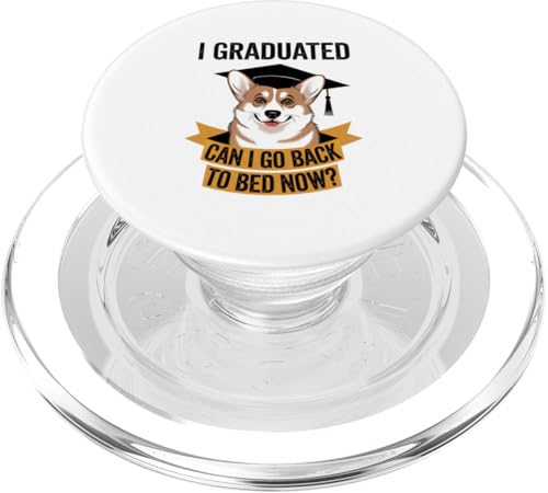 Lustiger Corgi-Absolvent Geh schläfrig müde ins Bett PopSockets PopGrip für MagSafe Lustiger Corgi-Absolvent Geh schläfrig müde ins Bett PopSockets PopGrip für MagSafe von Favorite Sleepy Graduate Pet Animal Cute Art