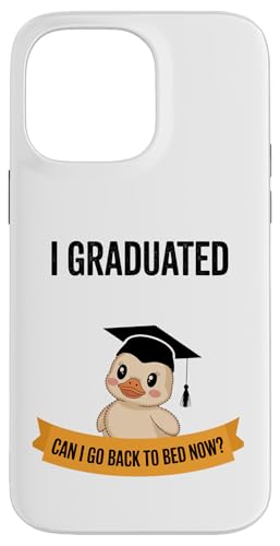 Lustiger Entenabschluss, Absolvent, schläfrig, müde, ins Bett Hülle für iPhone 14 Pro Max Lustiger Entenabschluss, Absolvent, schläfrig, müde, ins Bett Hülle für iPhone 14 Pro Max von Favorite Sleepy Graduate Pet Animal Cute Art