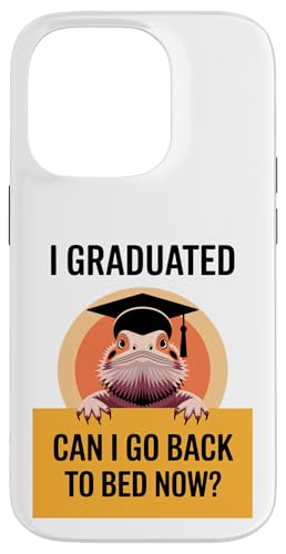 Lustiger Entenabschluss, Absolvent, schläfrig, müde, ins Bett Hülle für iPhone 14 Pro Lustiger Entenabschluss, Absolvent, schläfrig, müde, ins Bett Hülle für iPhone 14 Pro von Favorite Sleepy Graduate Pet Animal Cute Art