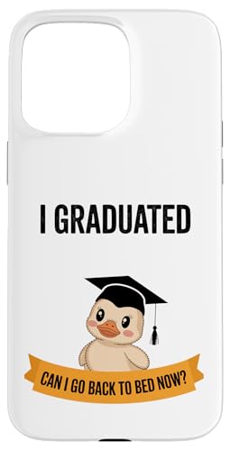 Lustiger Entenabschluss, Absolvent, schläfrig, müde, ins Bett Hülle für iPhone 15 Pro Max Lustiger Entenabschluss, Absolvent, schläfrig, müde, ins Bett Hülle für iPhone 15 Pro Max von Favorite Sleepy Graduate Pet Animal Cute Art