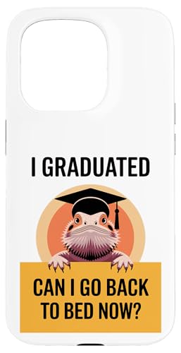 Lustiger Entenabschluss, Absolvent, schläfrig, müde, ins Bett Hülle für iPhone 15 Pro von Favorite Sleepy Graduate Pet Animal Cute Art