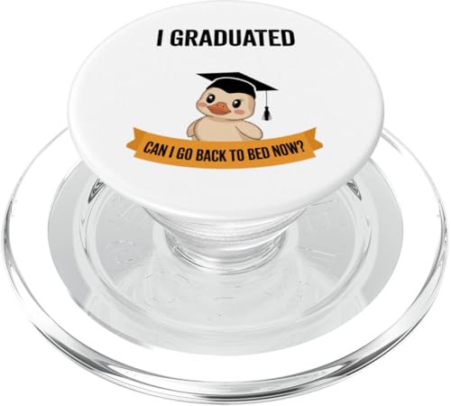 Lustiger Entenabschluss, Absolvent, schläfrig, müde, ins Bett PopSockets PopGrip für MagSafe Lustiger Entenabschluss, Absolvent, schläfrig, müde, ins Bett PopSockets PopGrip für MagSafe von Favorite Sleepy Graduate Pet Animal Cute Art