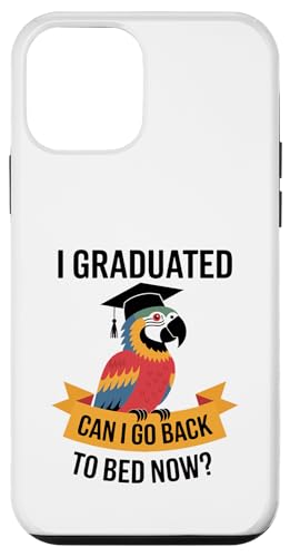 Lustiger Papageien-Abschluss-Abschluss-Schlafbett schläfrig müde Hülle für iPhone 12 mini von Favorite Sleepy Graduate Pet Animal Cute Art