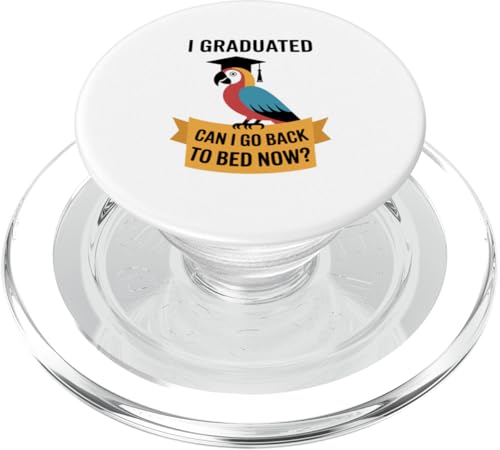 Lustiger Papageien-Abschluss-Abschluss-Schlafbett schläfrig müde PopSockets PopGrip für MagSafe Lustiger Papageien-Abschluss-Abschluss-Schlafbett schläfrig müde PopSockets PopGrip für MagSafe von Favorite Sleepy Graduate Pet Animal Cute Art
