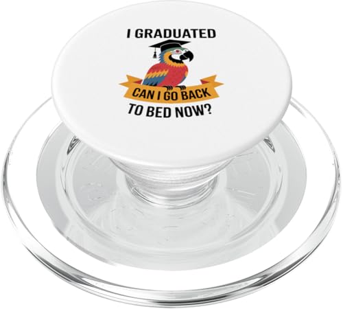 Lustiger Papageien-Abschluss-Abschluss-Schlafbett schläfrig müde PopSockets PopGrip für MagSafe Lustiger Papageien-Abschluss-Abschluss-Schlafbett schläfrig müde PopSockets PopGrip für MagSafe von Favorite Sleepy Graduate Pet Animal Cute Art