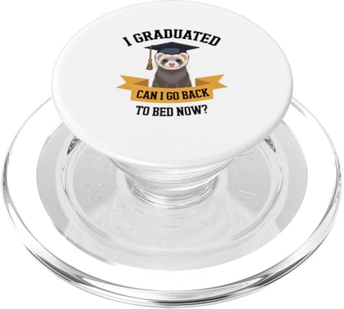 Lustiger Waschbär Abschluss Go Bed Sleepy Tired PopSockets PopGrip für MagSafe Lustiger Waschbär Abschluss Go Bed Sleepy Tired PopSockets PopGrip für MagSafe von Favorite Sleepy Graduate Pet Animal Cute Art