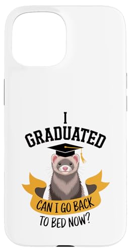 Lustiges Frettchen, Abschlussfeier, Bett, schläfrig müde Hülle für iPhone 15 Lustiges Frettchen, Abschlussfeier, Bett, schläfrig müde Hülle für iPhone 15 von Favorite Sleepy Graduate Pet Animal Cute Art