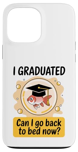 Lustiges Goldfisch-Abschlussbett schläfrig müde Hülle für iPhone 13 Pro Max Lustiges Goldfisch-Abschlussbett schläfrig müde Hülle für iPhone 13 Pro Max von Favorite Sleepy Graduate Pet Animal Cute Art