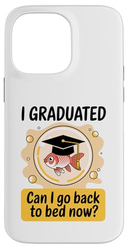 Lustiges Goldfisch-Abschlussbett schläfrig müde Hülle für iPhone 14 Pro Max Lustiges Goldfisch-Abschlussbett schläfrig müde Hülle für iPhone 14 Pro Max von Favorite Sleepy Graduate Pet Animal Cute Art