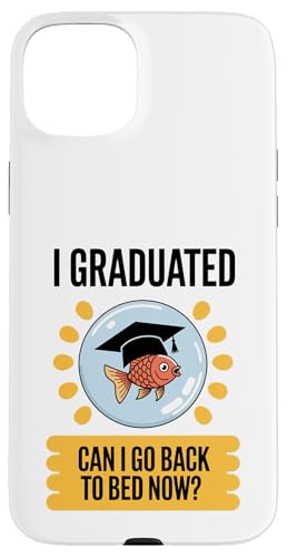 Lustiges Goldfisch-Abschlussbett schläfrig müde Hülle für iPhone 15 Plus Lustiges Goldfisch-Abschlussbett schläfrig müde Hülle für iPhone 15 Plus von Favorite Sleepy Graduate Pet Animal Cute Art