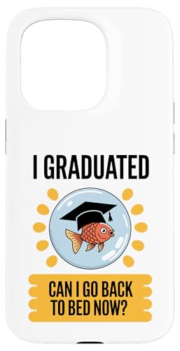 Lustiges Goldfisch-Abschlussbett schläfrig müde Hülle für iPhone 15 Pro Lustiges Goldfisch-Abschlussbett schläfrig müde Hülle für iPhone 15 Pro von Favorite Sleepy Graduate Pet Animal Cute Art