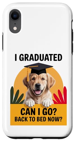 Lustiges Goldie Graduated Go Bed Sleepy Tired Hülle für iPhone XR Lustiges Goldie Graduated Go Bed Sleepy Tired Hülle für iPhone XR von Favorite Sleepy Graduate Pet Animal Cute Art
