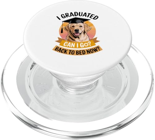 Lustiges Goldie Graduated Go Bed Sleepy Tired PopSockets PopGrip für MagSafe Lustiges Goldie Graduated Go Bed Sleepy Tired PopSockets PopGrip für MagSafe von Favorite Sleepy Graduate Pet Animal Cute Art