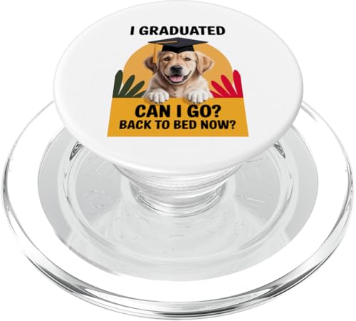 Lustiges Goldie Graduated Go Bed Sleepy Tired PopSockets PopGrip für MagSafe Lustiges Goldie Graduated Go Bed Sleepy Tired PopSockets PopGrip für MagSafe von Favorite Sleepy Graduate Pet Animal Cute Art
